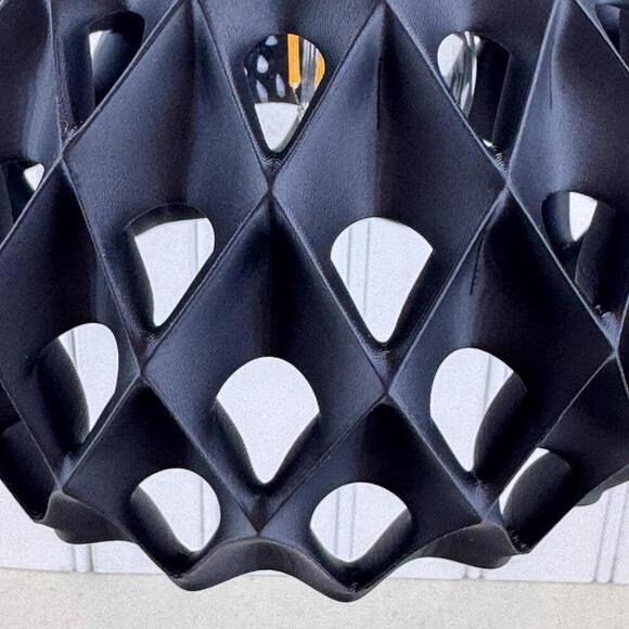 Geometric Pendant Light, Cone Pendant Lamp, Geometric Hanging Lamp - Picture 4 of 10